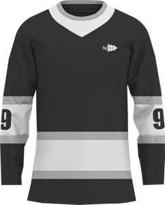 Maillot de hockey à sublimation en maille personnalisé avec logo d'équipe personnalisé et design 100% polyester à séchage rapide et respirant Service OEM pour adultes - Product Image 2
