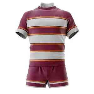 Uniformes de rugby personnalisés avec impression ou broderie par sublimation, disponibles en plusieurs couleurs, designs et tailles pour les sports américains - Product Image 5