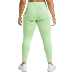Leggings tricotés pour femmes de haute qualité, taille mi-haute, respirants, légers, séchage rapide, entièrement personnalisables, différentes tailles disponibles - Product Image 4