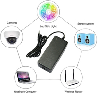 Adaptateur secteur de bureau KSPOWER 12V 5A 60W, convertisseur AC/DC, certification CUL/CE, protection OVP/OCP, 100% matériau PC, prise