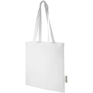 Sac fourre-tout en coton recyclé Madras, sac fourre-tout durable pour gadgets, pour une utilisation promotionnelle - Product Image 1