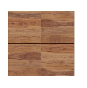 ของตกแต่งภายในบ้านขนาด600x600มม. กระเบื้องปูพื้นลายไม้เซรามิกลายเนื้อไม้กระเบื้องเซรามิกลายไม้พอร์ซเลนดูเป็นไม้ - Product Image 4