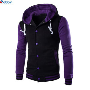 Chaqueta Universitaria de Béisbol Personalizada de Alta Calidad para Hombre, Chaqueta de Invierno con Capucha, Talla Grande, Tela de Lona, Nuevo Diseño - Product Image 3