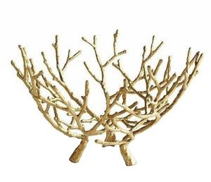 Cuenco de frutas con estilo para el hogar, cuenco decorativo de Color dorado, diseño moderno, tazón de Metal para frutas y verduras, Hotel, restaurante - Product Image 3