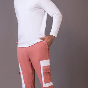 ชุดวอร์มลำลองแบบสวมหัวของผู้ชายทรงสลิมฟิตชุดวอร์มผ้าฝ้าย100% มีฮู้ดระบายอากาศได้ดีน้ำหนักเบา - Product Image 1