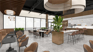 Muebles de Diseño Moderno para Cafetería, Personalización de Decoración de Cafetería, Mostrador de Cafetería y Vitrinas de Vidrio para <span class=keywords><strong>Panadería</strong></span> - Product Image 4