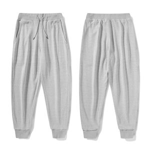 Nouveauté Pantalon décontracté pour homme de haute qualité Couleur unie Logo personnalisé Taille à cordon Coupe droite Coupe-vent Imperméable - Product Image 5