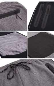 पुरुषों के फैशन जॉगर ट्रैकसूट सेट जिम फिटनेस स्पोर्टी स्वेट सूट हूडी और पैंट - Product Image 4