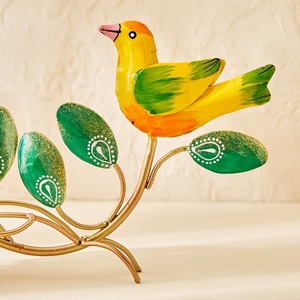 Uniquely Designed Metal <b>T</b>-<b>Light</b> Holders for Dinner Room Wood Candleholders with Stylish Features - Product Image 3