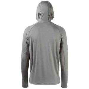 2025 nouveau Design personnalisé UPF50 UV sweat à capuche de pêche à séchage rapide pour hommes à manches longues en plein air chemises imperméables avec trou pour le pouce RTS LOGO - Product Image 5