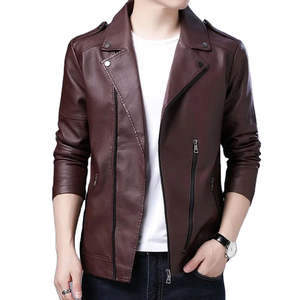 Blazer en cuir pour homme, style décontracté chic, confortable à porter, option de personnalisation de la marque, idéal pour le bureau, la mode et les tenues quotidiennes - Product Image 4