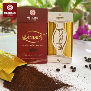 วีเซิลเวียดนามกาแฟอาราบิก้ารสชาติกลมกล่อมกาแฟบดที่มีคาเฟอีนบรรจุในกล่องคั่วปานกลาง100% เกรดพรีเมี่ยม - Product Image 2