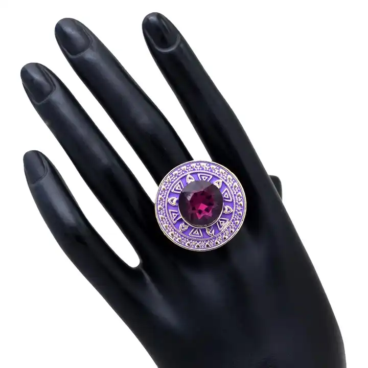 Color stone Ring 002-200-02495 14KY - Colored Stone Rings | Mollys Jewelers  | Brooklyn, NY