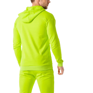 Chándales informales transpirables personalizados de alta calidad Unisex con capucha chándal liso de invierno para hombres conjuntos de talla grande - Product Image 2