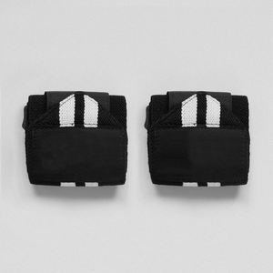 Bandes de poignet ajustables respirantes en néoprène de haute qualité avec logo personnalisé unisexe, antidérapantes, avec fermeture à boucle et crochet pour la musculation - Product Image 2