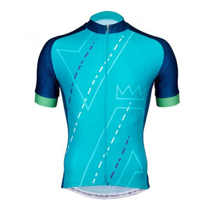 Nom de l'équipe Imprimé Sublimation Jersey Cyclisme Professionnel Sportswear Uniforme - Product Image 5