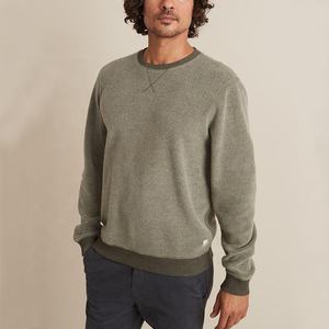 Custom High Quality Men's Crew Neck Fleece <b>Sweatshirts</b> with Trendy <b>Tie</b> <b>Dye</b> for Winter with Custom Brand Logo - Product Image 2