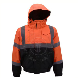 Breathable Quick Dry Hi Visibility Plus Size CE Certified Unisex Safety <b>Jacket</b> for Workwear with Customized Logo and OEM Service - Product Image 2