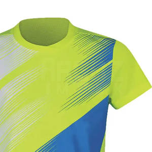 Camiseta de voleibol hecha en fábrica de color sólido de alta calidad, último diseño para ropa de práctica - Product Image 4