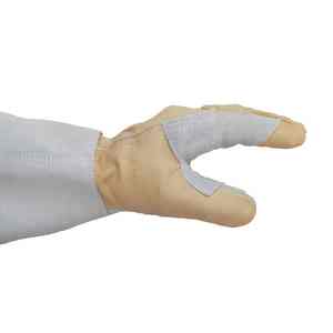 Prix de gros Gants de soudage en cuir Doigt complet Manchette entièrement longue Poignées confortables Gants de soudage en cuir de protection - Product Image 2