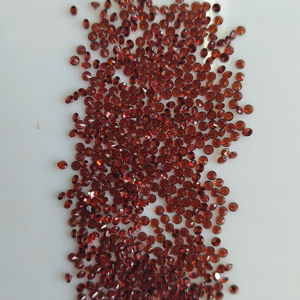 Granat rouge naturel 2,5 mm, coupe diamant ronde, pierres précieuses de qualité supérieure pour la fabrication de bijoux - Product Image 3