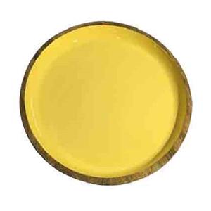 Plateau alimentaire plat vaisselle Service décoratif fleur autocollant impression chargeur assiette imprimé antidérapant chargeur assiette à bas prix - Product Image 5