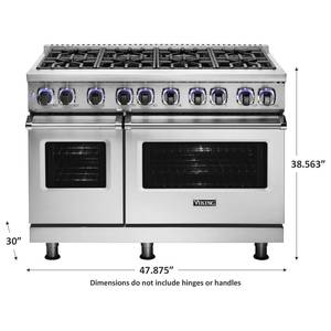 Cuisinière à gaz double combustible en alliage d'aluminium, 6 brûleurs, four de cuisine commerciale, appareil de cuisson haute puissance, numérique - Product Image 3