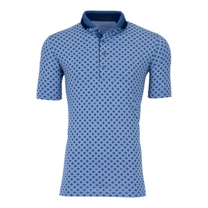 Polo de Golf informal de manga corta para hombre, de secado rápido, transpirable, poliéster, Spandex, diseño de marca propia, Tallas grandes - Product Image 1