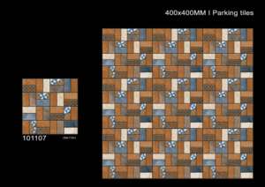 Carreaux de sol en porcelaine solide pour extérieur, zone de stationnement, 400x400 mm, finition mate, modernes, antidérapants, en brique réfractaire, pour usage extérieur - Product Image 4