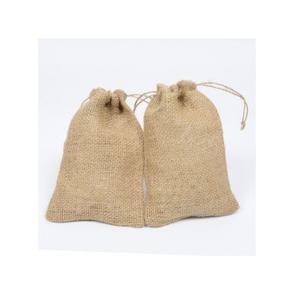 Heavy <b>Jute</b> Canvas Pouch Bags Rope Knot For Men Women Daily Use Premium Quality Eco Friendly Comfortable Reusable <b>Sacks</b> Set Of 2 - Product Image 4