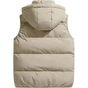 Bordado Street Trap Star Hombres Invierno London Puffer Jacket Casual Secado rápido Transpirable 100% Poliéster Relleno GRIS - Product Image 2