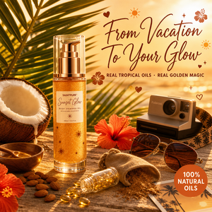 Aceite Corporal Iluminador OEM Sunset Glow con Coco, Vainilla y Argán, <span class=keywords><strong>Bronceador</strong></span> Hidratante <span class=keywords><strong>para</strong></span> Todo Tipo de Piel, Venta al por Mayor, 100 ml, Marca Privada - Product Image 3
