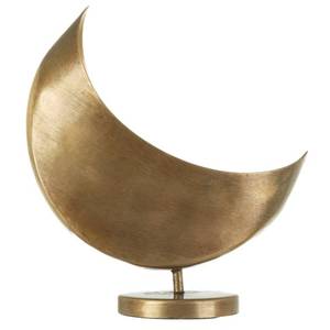 Maceta de flores con acabado dorado de decoración en forma de luna de Metal de último diseño de alta calidad a precio al por mayor - Product Image 4