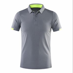 Jersey deportivo informal para hombre, camiseta POLO, traje deportivo para ciclismo, manga corta de secado rápido, logotipo frontal de talla grande impreso - Product Image 4