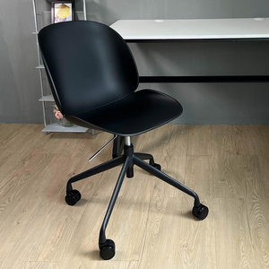 Modern Lift Chair Beetle with Adjustable <b>Footrest</b> & Plastic Backrest GAKB-53PP for Workshop Use - Product Image 6