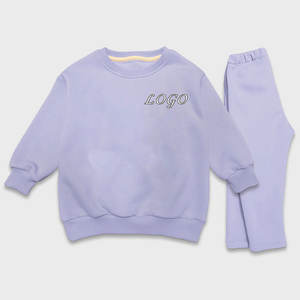 Para al aire libre al por mayor niños sudadera Jogger Conjunto personalizado Jogger Sweatsuit chándal para niños - Product Image 4