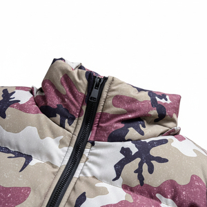 2026 Bestselling Men's Autumn Reversible Jacket-<b>Padded</b> <b>Waterproof</b> Windproof Eco-Friendly Breathable Puffer <b>Coat</b> Stand Collar - Product Image 3