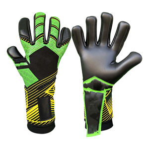 Gants de football de gardien de but à forte adhérence avec protection des doigts Gants de football en latex de dernière conception respirants pour une utilisation en extérieur - Product Image 4