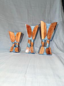 ที่ใส่เทียนเรซิ่นไม้ธรรมชาติ ราคาประหยัด ตกแต่งบ้านอย่างหรูหรา สร้างบรรยากาศอบอุ่นผ่อนคลาย ที่ใส่เทียนเรซิ่นดีไซน์ศิลปะ - Product Image 6