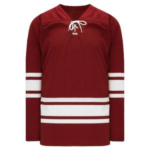 Maillot de hockey sur glace personnalisé par sublimation, uniforme sportif d'équipe, respirant, séchage rapide, polyester durable, tenue 2025 - Product Image 1