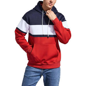 เสื้อฮู้ดผู้ชายแฟชั่นขายส่ง รับทำโลโก้ เสื้อฮู้ดผ้าฝ้ายระบายอากาศดี ดีไซน์คุณภาพสูง สตรีทแวร์ รับผลิตแบบ OEM ขาย - Product Image 1