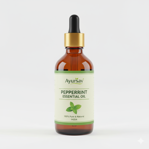 Huile essentielle de menthe poivrée pure pour soulager les maux de tête Focus et Energy Boost Aromatherapy Diffuseur Skin and Hair Care - Product Image 1