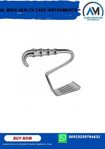 ที่มีคุณภาพที่ดีที่สุดหดเครื่องมือผ่าตัด Retractor นำมาใช้ใหม่สแตนเลสโดย Al Mida - Product Image 4