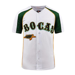 Parches bordados personalizados Nombre del jugador Tackle Sarga Números Camisetas de béisbol Uniformes del equipo Retro Vintage Base Ball Botones completos - Product Image 1