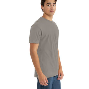 Camiseta Negra de Diseño Personalizado, Camiseta de Alta Calidad Next Level, Corte Regular, Manga Corta para Hombre, 100% Algodón, Camiseta Casual Lisa - Product Image 1