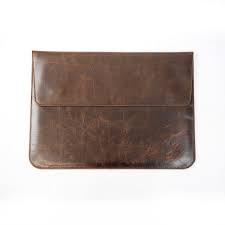 Luxury Design Genuine Leather <b>Laptop</b> <b>Sleeve</b> Bag High Quality Business Style Slim Portable Best Quality Sling Carring for Storage - Product Image 6