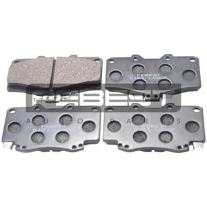 Set di pastiglie freno anteriori FEBEST (0101-LC90F) - Product Image 1