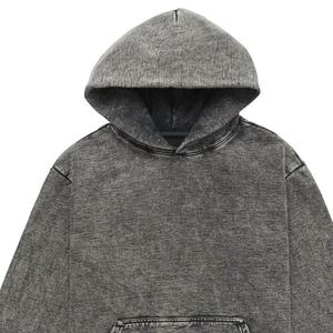 Sweat-shirts en molleton délavé confortables pour hommes, logo personnalisé, séchage rapide, anti-plis, matière douce et durable pour la saison automne - Product Image 4