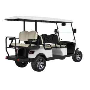 Carrito de golf elevado premium de 4 plazas en venta, vehículo eléctrico de alto rendimiento para hoteles, resorts y transporte al aire libre. - Product Image 2