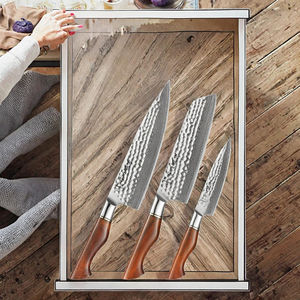 Juego de Cuchillos Profesionales Japoneses de Acero Inoxidable para Trinchar, Filetear y Pelar Carne, con Mango de Madera, 7 Piezas - Product Image 2